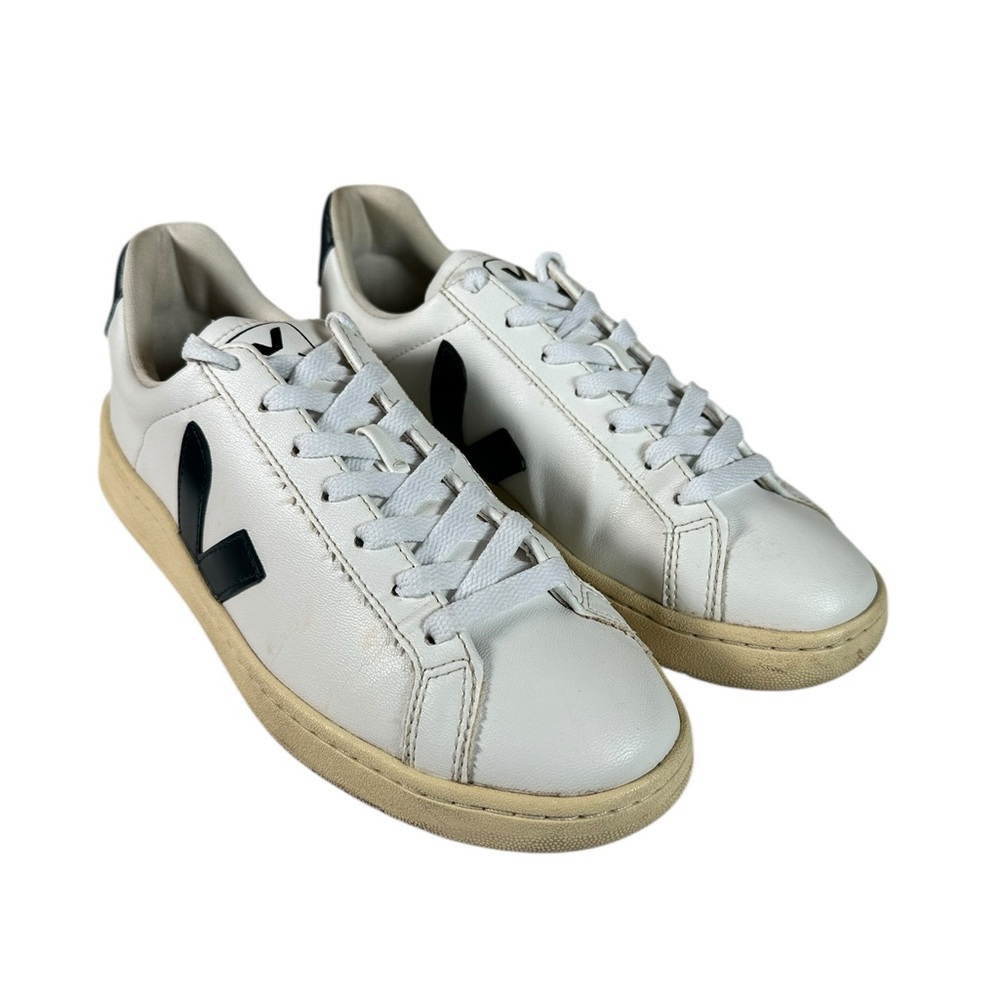 Veja Women's Urca CWL Casual Sneakers White/Navy - Picture 6 of 13